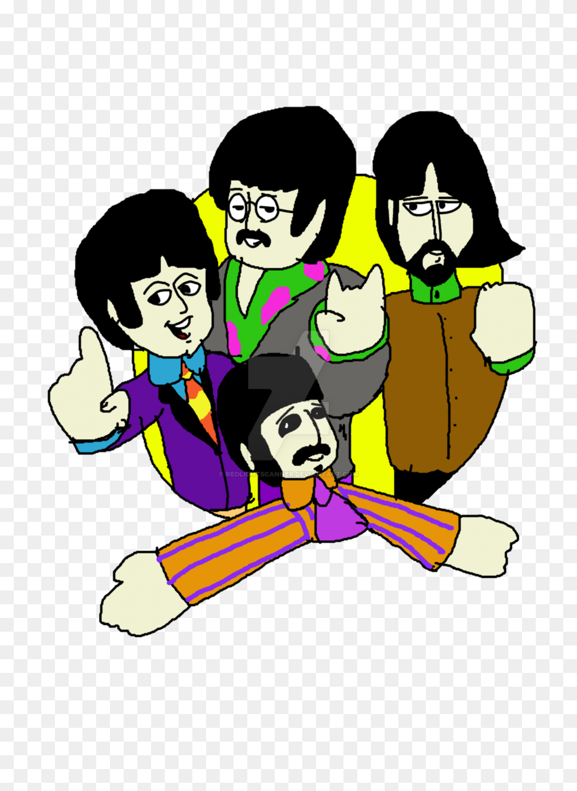 1024x1434 The Beatles! - Beatles Clip Art