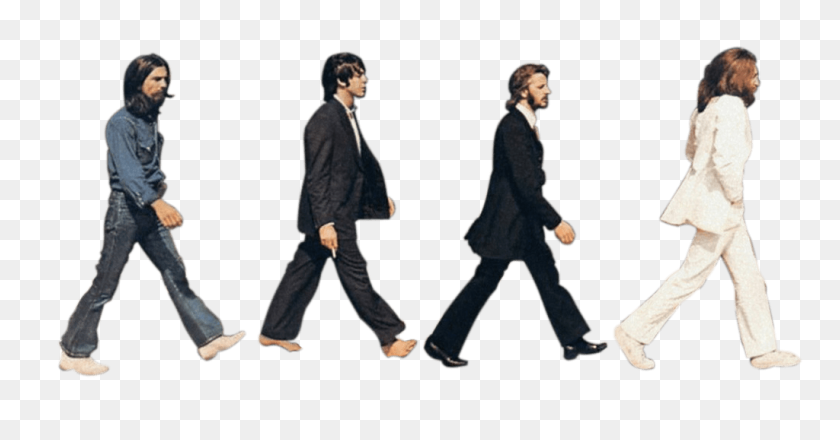 1024x500 The Beatles Abbey Road Transparent Png - Beatles PNG