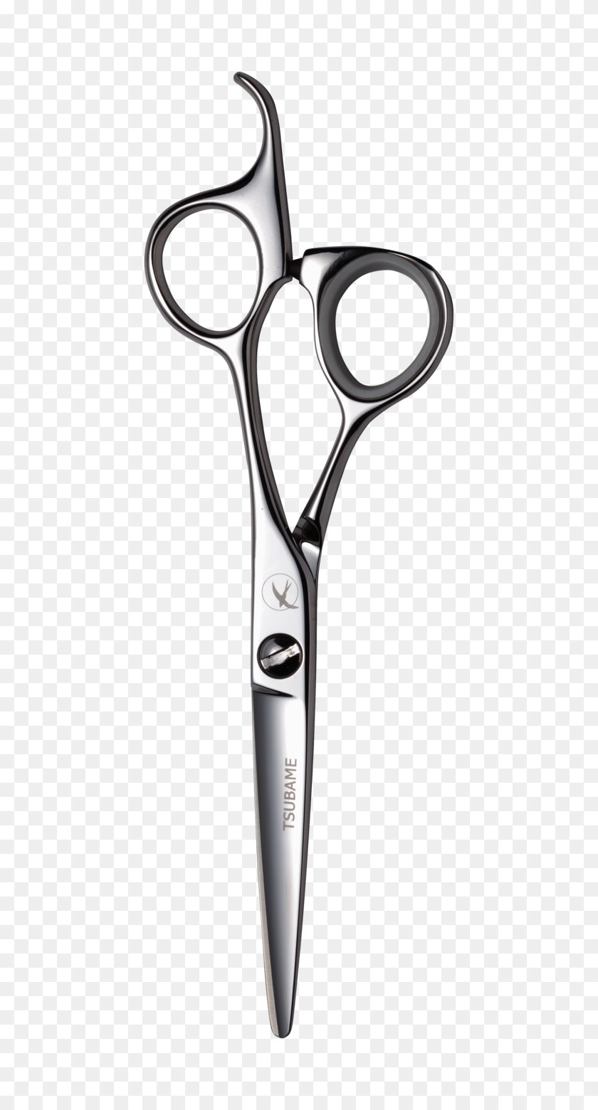 598x1500 The Best Affordable Hair Cutting Scissors Shears Tsubame - Shears PNG