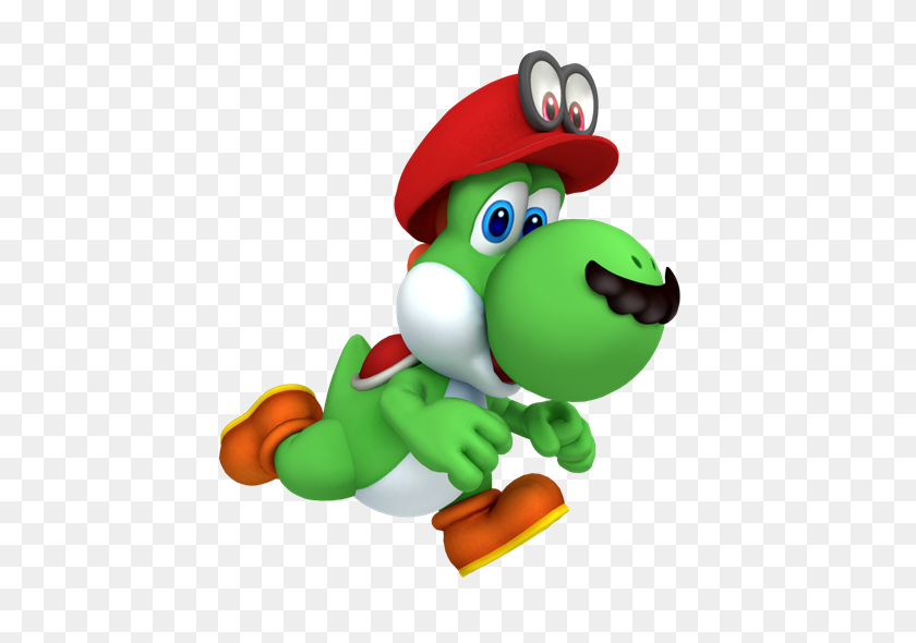 462x530 The Best Captures Of Super Mario Odyssey - Cappy PNG