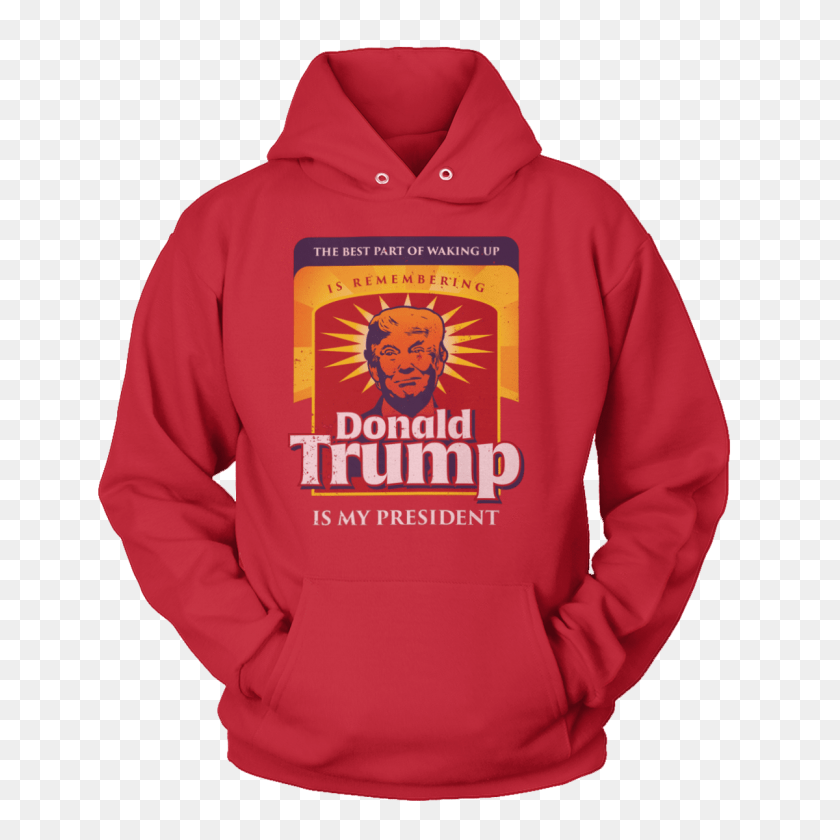 1200x1200 The Best Part Of Waking Up American Af - Donald Trump PNG