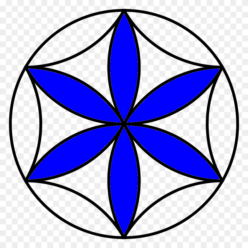 1022x1022 El Rayo Azul De La Geometría Sagrada - Rayo De Luz Png