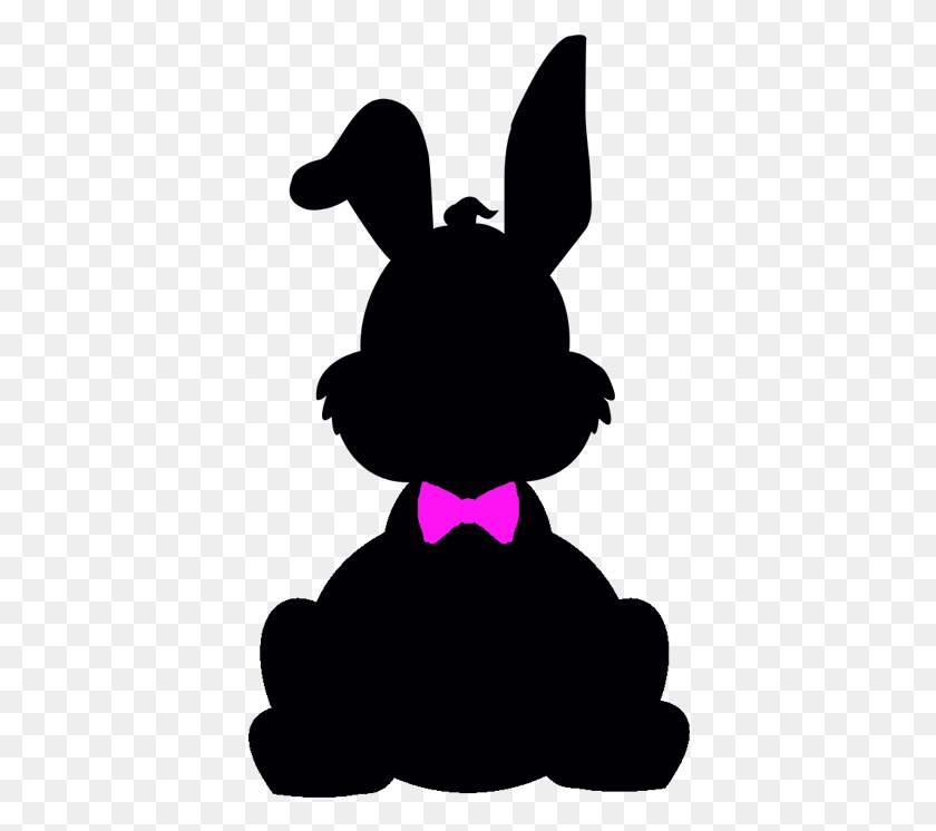 398x686 The Bunny Ball - Bunny Silhouette Clip Art