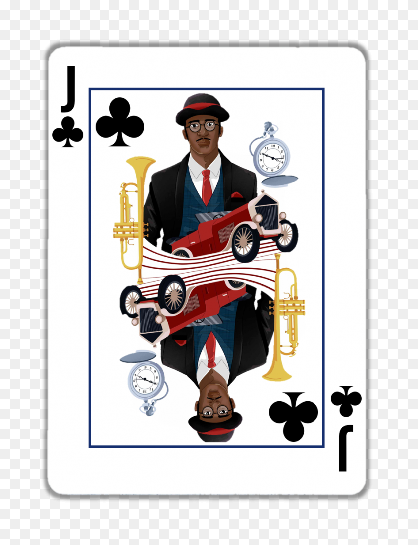 882x1169 The Cards The Black Pack - Harlem Renaissance Clipart