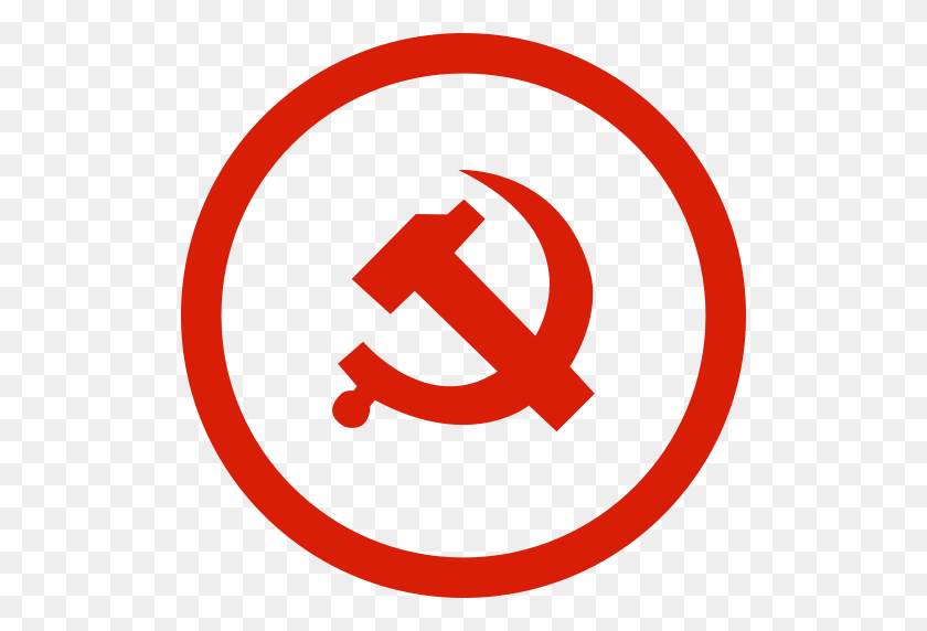 512x512 The Communist Party, Communist, Fist Icon With Png And Vector - Communist Flag PNG