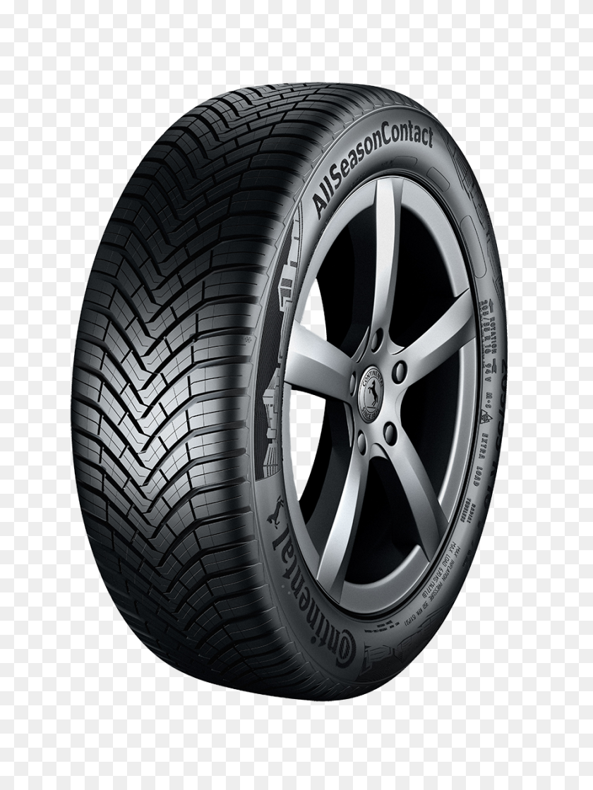 883x1200 The Continental Allseasoncontact - Tire Tread PNG