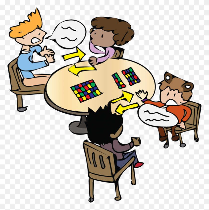 796x800 The Cooperative Learner - Cooperation Clipart