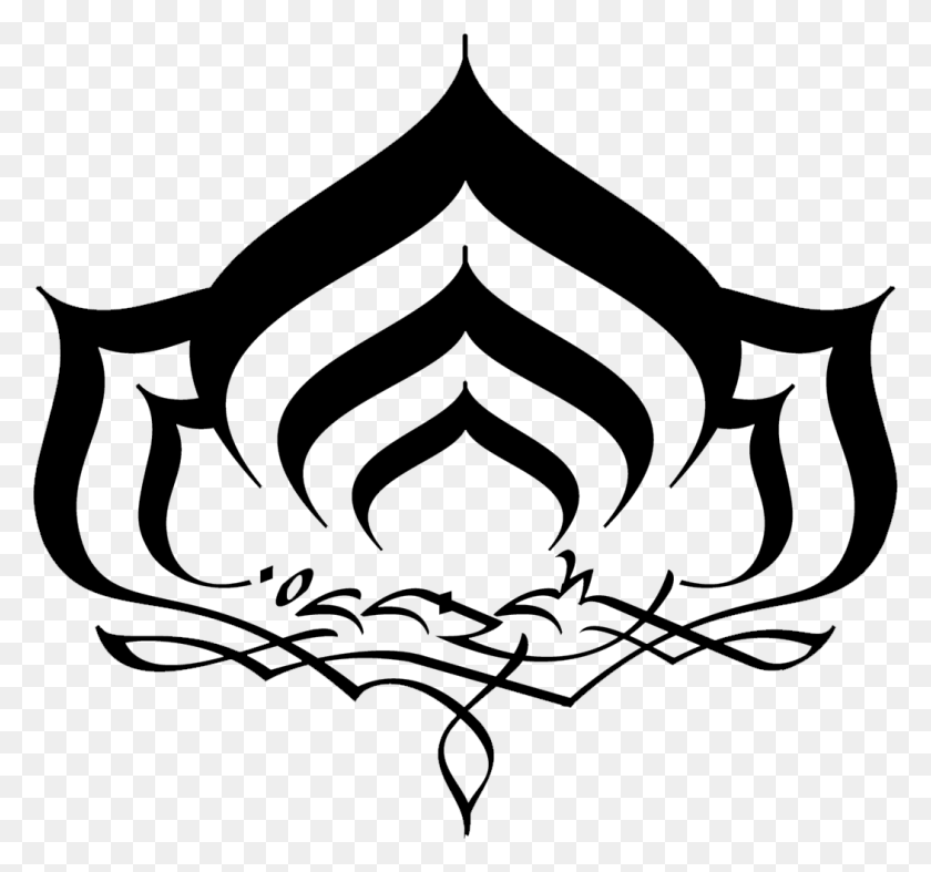 1050x979 The Council Game Using Logo From Warframe - Warframe Logo PNG