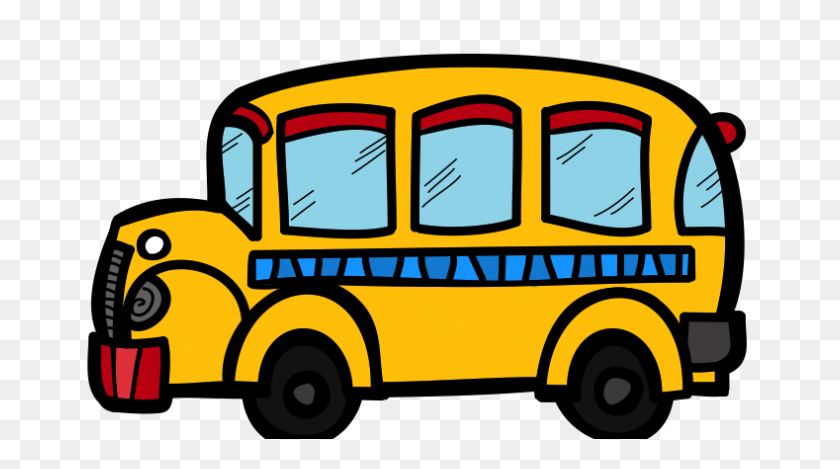 789x414 Paquete De Imágenes Prediseñadas De Autobús Escolar Gratuito Y Pizarra Creativa Para Niños - Imágenes Prediseñadas De Whew