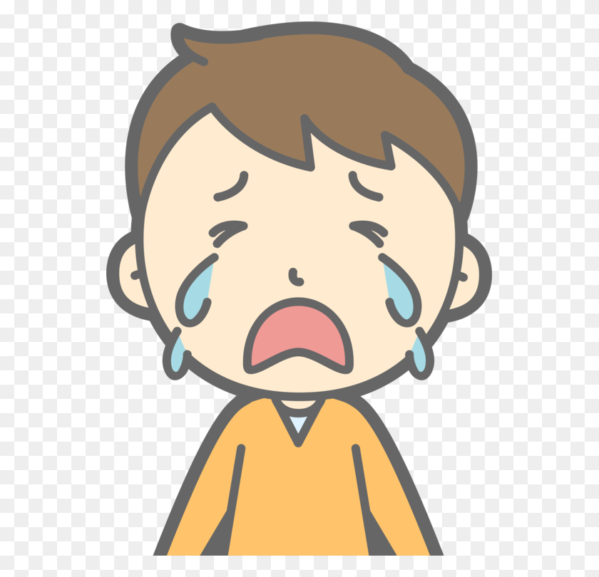 541x750 The Crying Boy Drawing Computer Icons Art - Sad Face Images Clip Art
