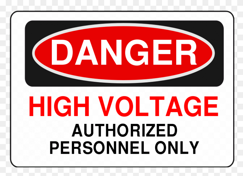 800x566 The Dangerous High Voltage Is Only The Authorized Person Free - Danger PNG