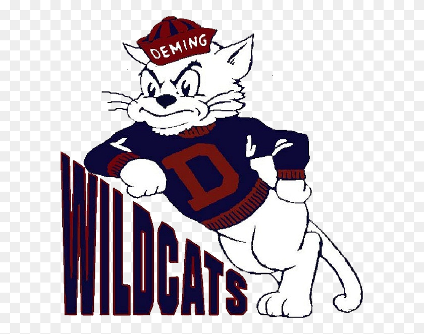 602x602 The Deming Wildcats - Wildcat Mascot Clipart