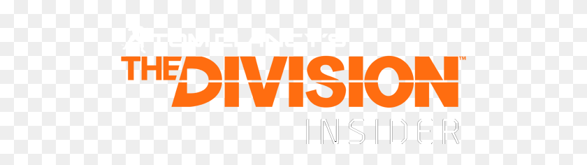 494x176 The Division Insider The Division Zone - The Division Logo PNG