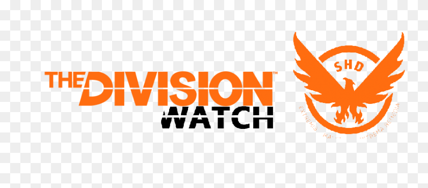 842x334 The Division Watch - The Division Logo PNG