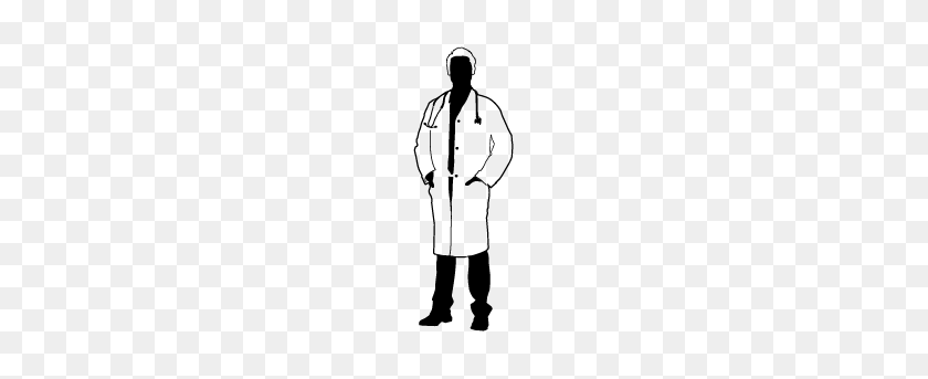 283x283 The Doctor Clipart Silhouette - Doctor Images Clip Art