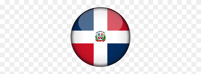 250x250 The Dominican Republic Flag Image - Dominican Flag PNG