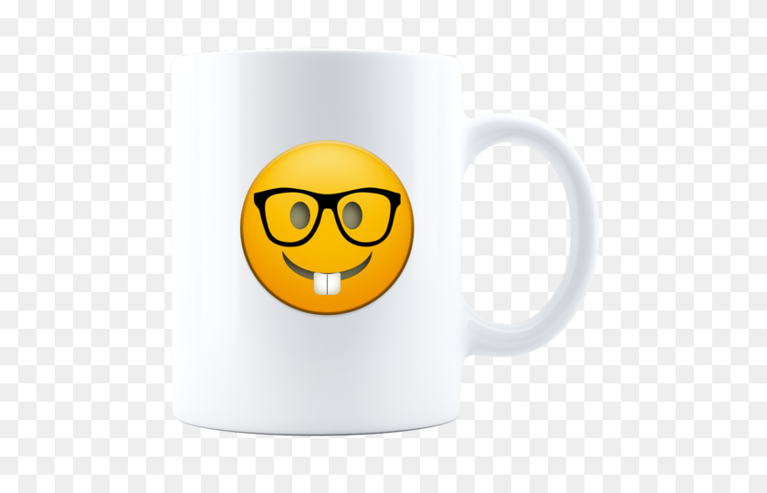 480x480 The Emoji Collection Ziggys Goodys - Coffee Emoji PNG