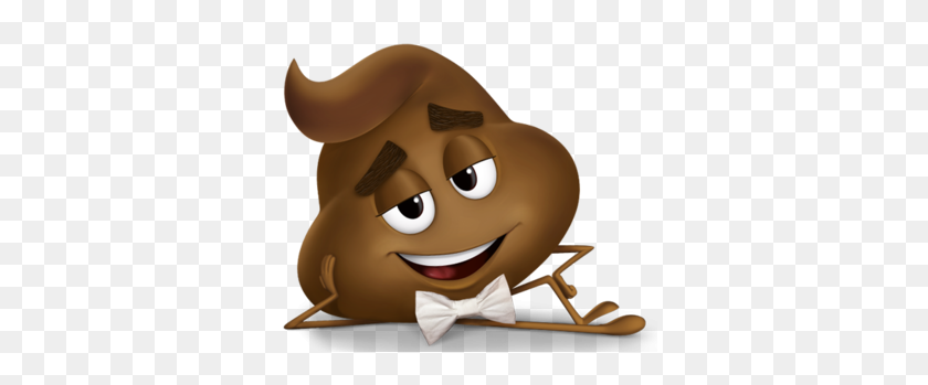 350x289 The Emoji Movie Characters - Poop Emoji Clipart