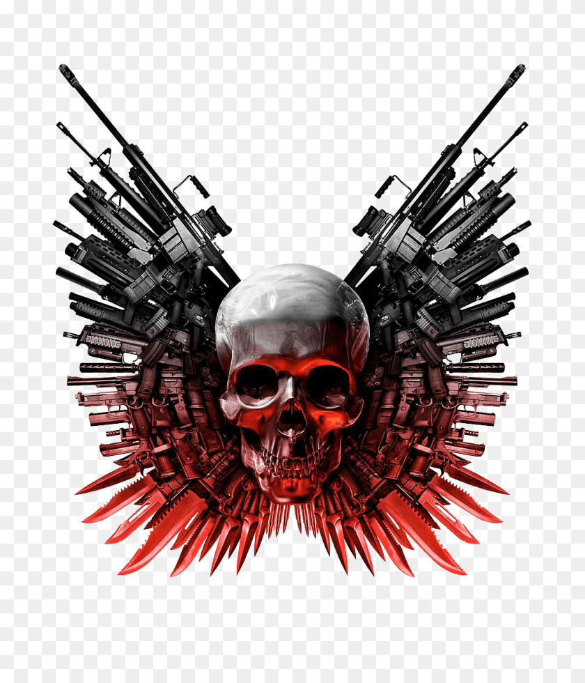 1012x1194 The Expendables Logo Transparent Png - Terry Crews PNG