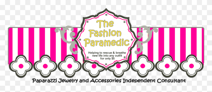 1021x400 The Fashion Paramedic - Paparazzi Jewelry Logo PNG