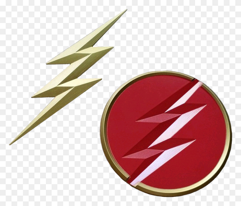 799x672 The Flash - The Flash Logo PNG