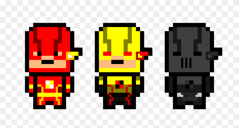 1080x540 The Flash And Reverse Flash And Zoom Pixel Art Maker - Reverse Flash PNG