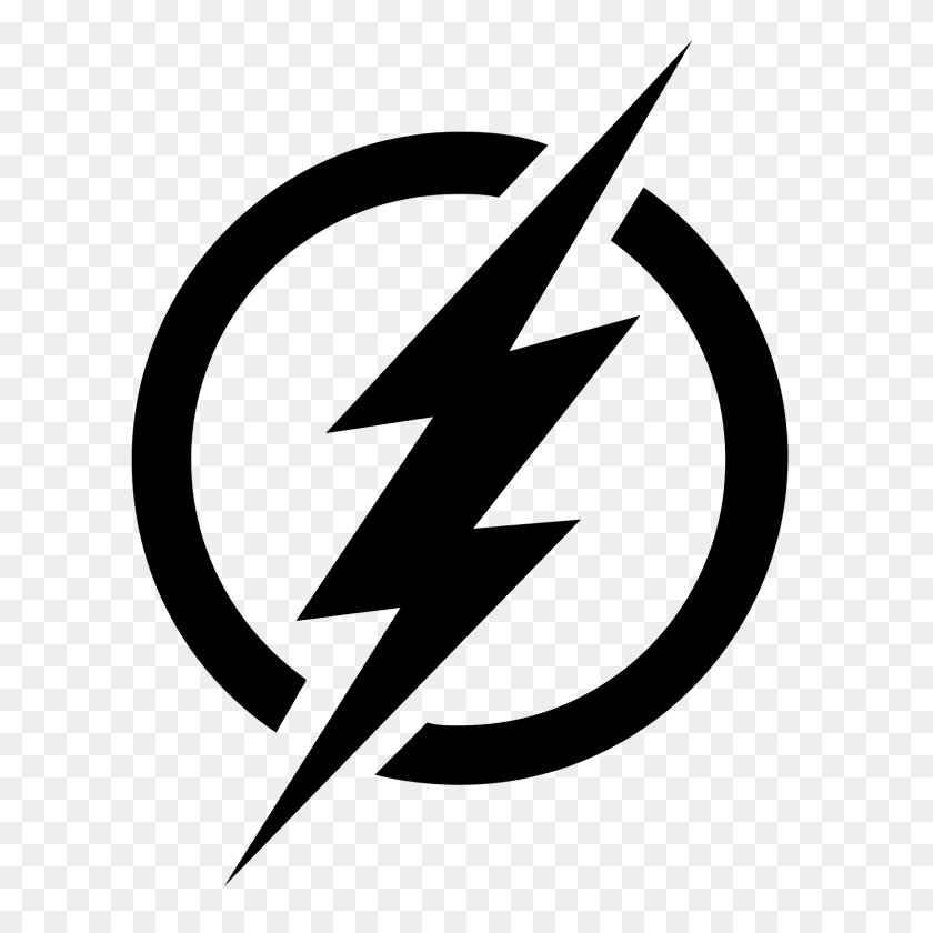1600x1600 The Flash Sign Icon - The Flash Logo PNG
