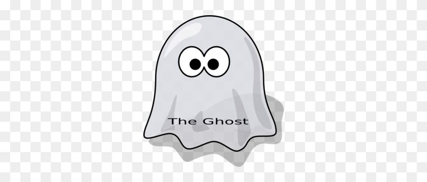 276x299 The Ghost Clip Art Vector - Ghost Clipart Images
