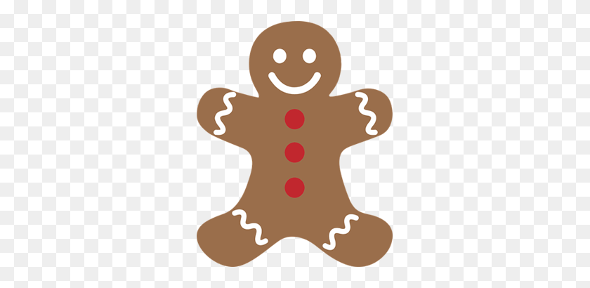 279x350 The Gingerbread Man - Hey Diddle Diddle Clipart