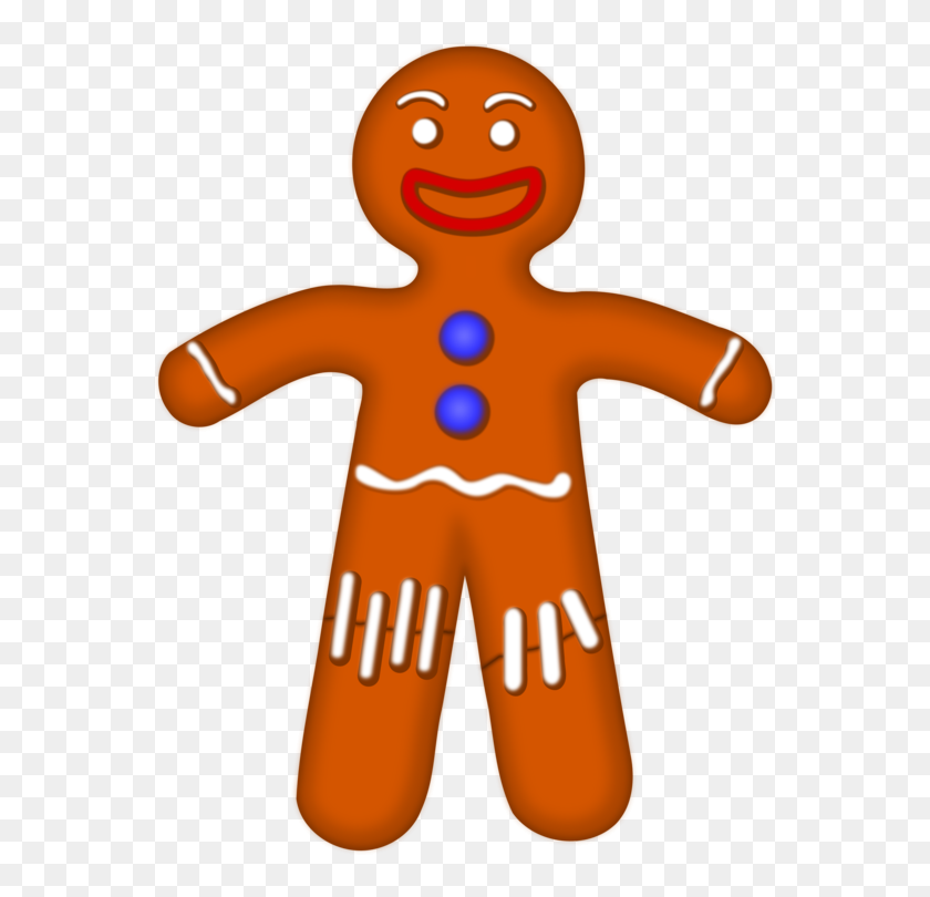 578x750 The Gingerbread Man Biscuits - Birthday Clipart For Men