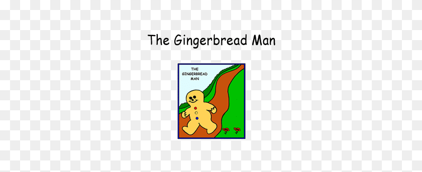 329x283 The Gingerbread Man Level Digital Version Read It Once Again - Gingerbread Man PNG