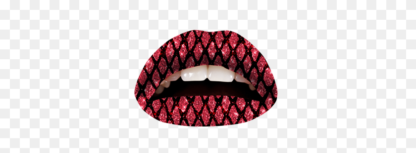 352x250 The Glitteratti Collection Violent Lips - Impresión De Labios Png