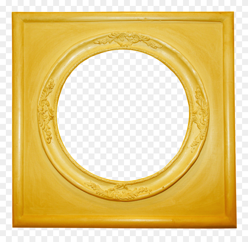 1024x999 The Golden Pattern Frame Free Png Transparent Layer Design Free - Round Frame PNG