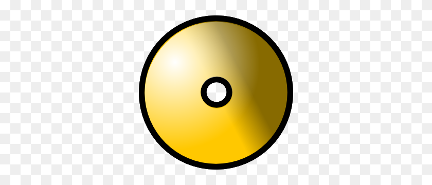 300x300 The Golden Theme Cd Dvd Editing Art Free Download Png Vector - Dvd PNG