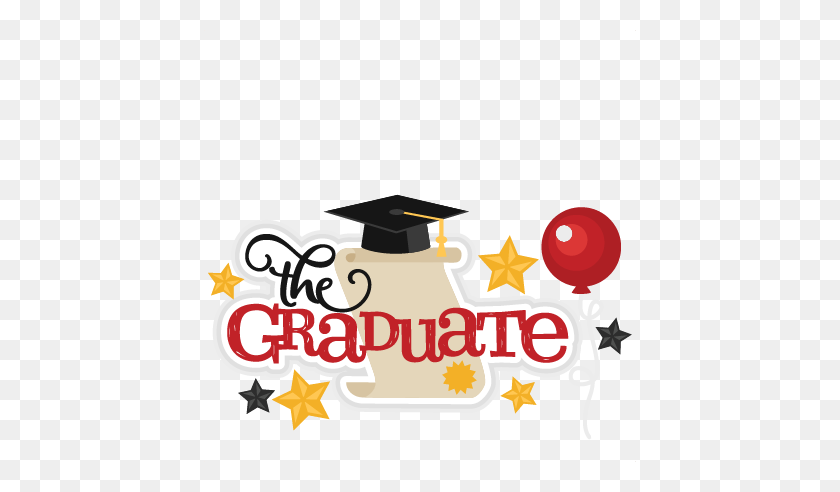 432x432 The Graduate Title Scrapbook Cute Clipart - Graduation 2017 Clipart