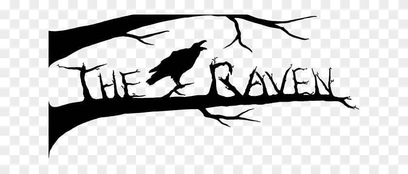 640x299 The History Of The Raven The Raven - Ravens PNG