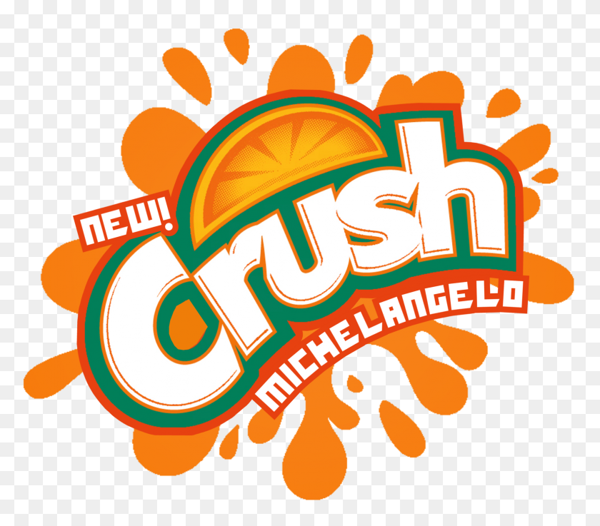 1548x1345 The Holidaze Tmnt Crush Michelangelo Orange - Tmnt Logo PNG