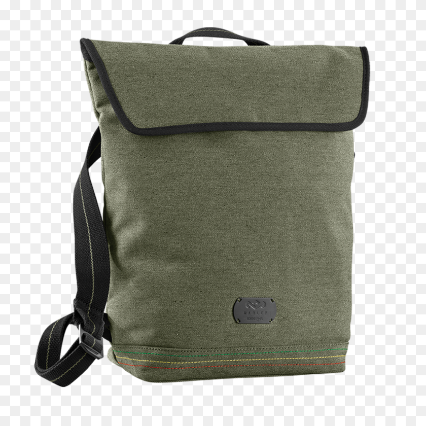 1100x1100 The House Of Marley Lively Up Day Backpack - Bob Marley PNG