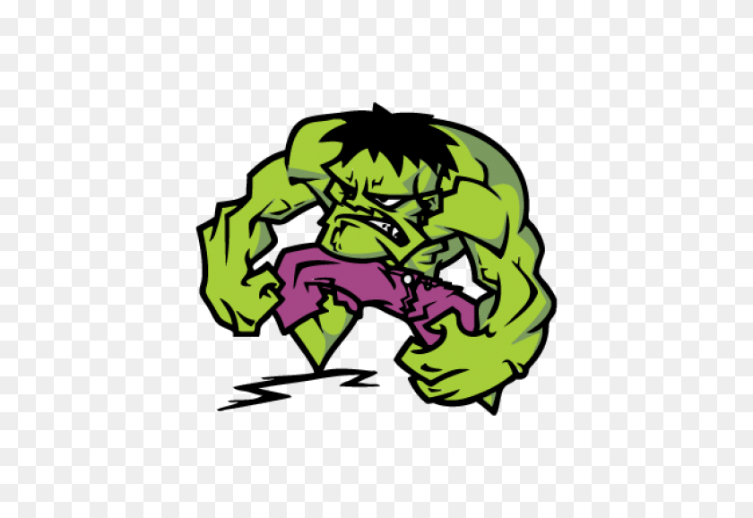 518x518 The Hulk Logos - Hulk Fist Clipart