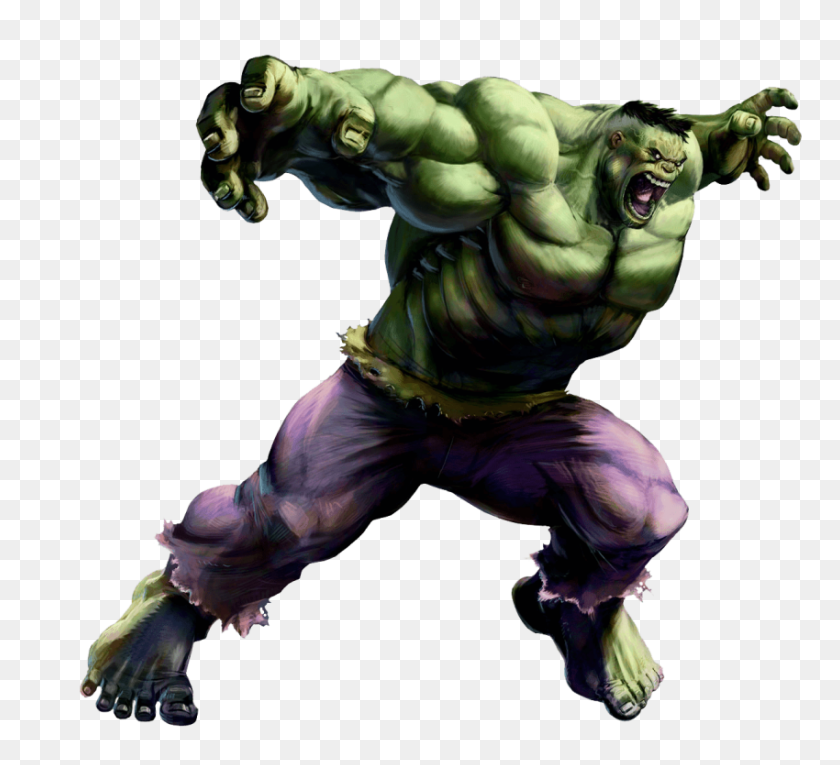 850x769 El Increíble Hulk Png