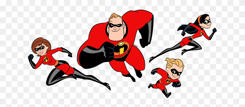 650x309 The Incredibles Clip Art Disney Clip Art Galore - We Are Family Clipart