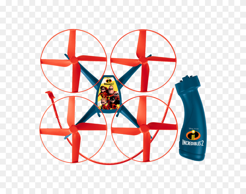 600x600 The Incredibles Rescue Drone Imc Toys - Incredibles 2 PNG