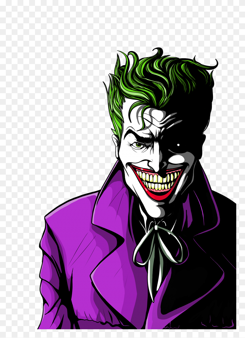 1200x1694 The Killing Joke Cover Re Design On Behance - The Joker Clipart