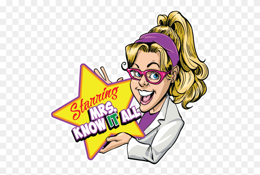 519x504 The Know It Alls Show The Educational Variety Show That Will - Brain Break Clipart