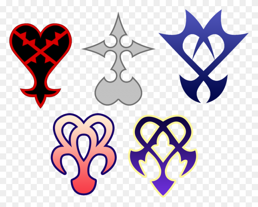 900x710 The Known Creatures Of Kingdom Hearts - Kingdom Hearts Logo PNG