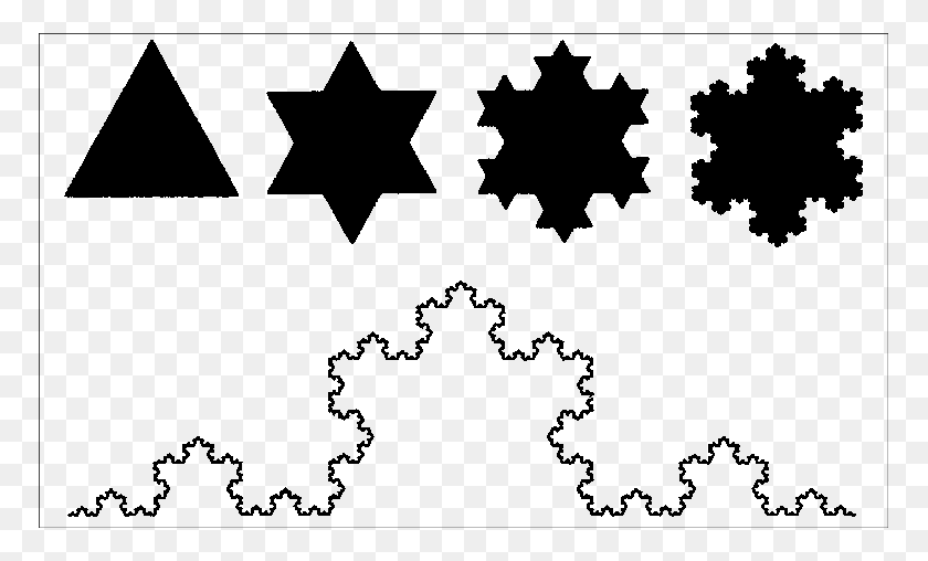 769x448 The Koch Snowflake To The Sides Of An Equilateral Triangle, Add - Equilateral Triangle PNG