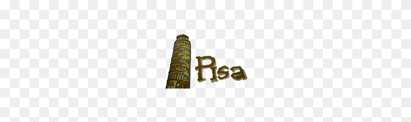 190x190 The Leaning Tower Of Pisa City Gift - Leaning Tower Of Pisa PNG