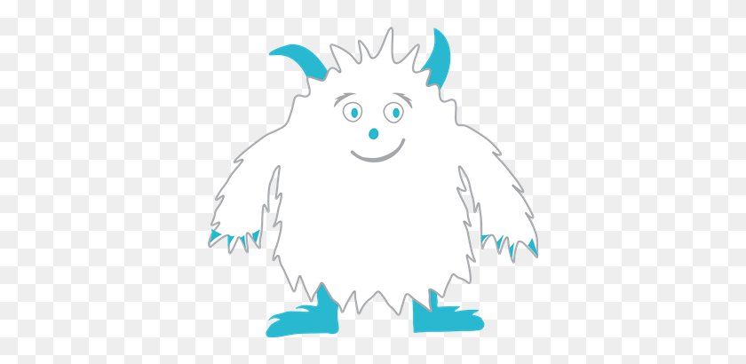 372x350 The Legend Of The Tenley Yeti - Yeti PNG
