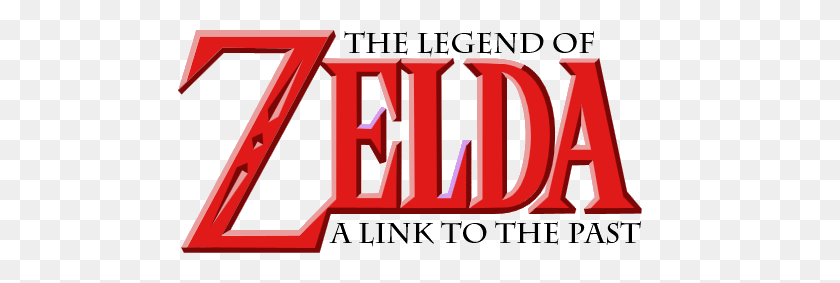 484x223 The Legend Of Zelda A Link To The Past - Legend Of Zelda PNG