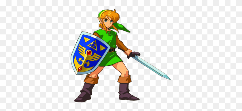 350x327 The Legend Of Zelda A Link To The Past Characters - Princess Zelda PNG